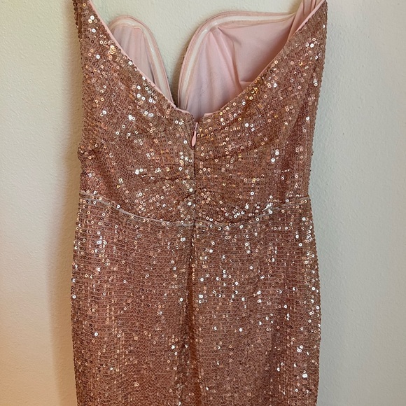 Kash Gown in Baby Pink - Picture 3 of 9